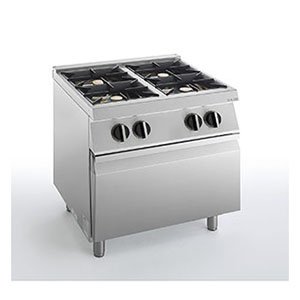 SILKO - Cucina a gas 4 fuochi NECG74A
