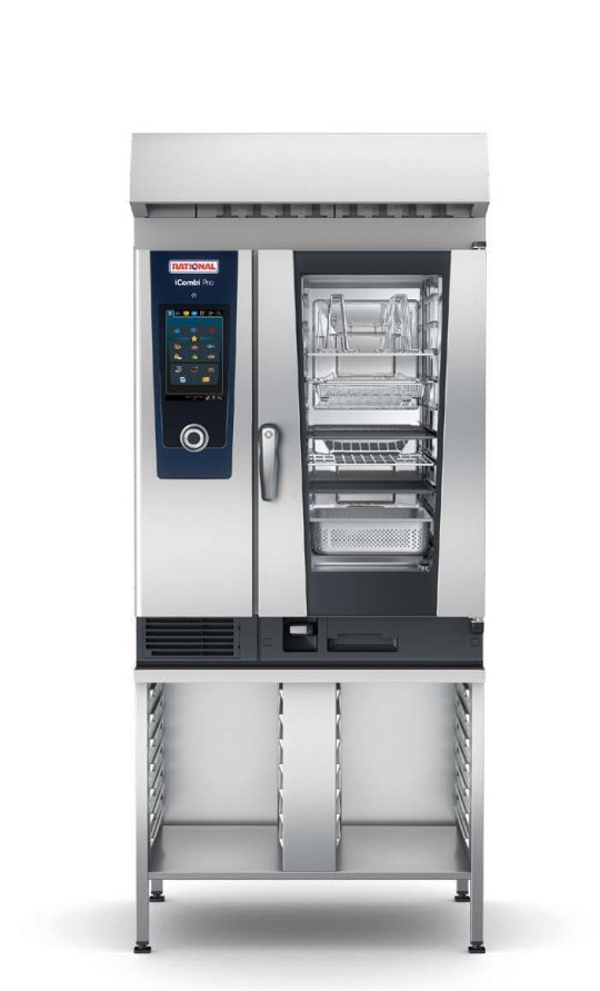 RATIONAL - FORNO I COMBI PRO 10 1-1 A GAS CON SUPPORTO